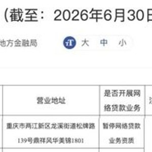 九云小贷网贷业务被暂停,布局贷超导流业务、涉嫌为无资质平台提供“通道”